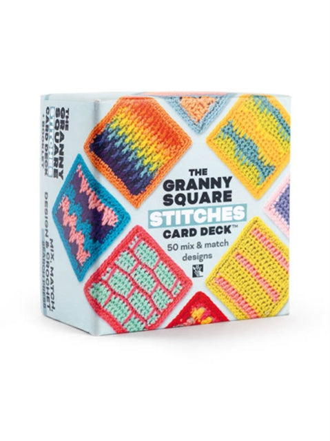 The Granny Square Stitches Card Deck™ : 50 Mix and Match Designs - 9781800923829
