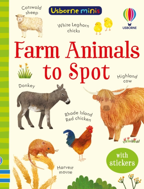 Farm Animals to Spot - 9781803704760