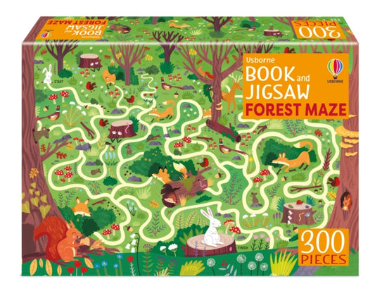 Usborne Book and Jigsaw Forest Maze - 9781803705064