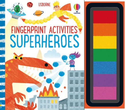 Fingerprint Activities Superheroes - 9781803705101