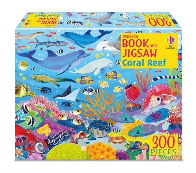 Usborne Book and Jigsaw Coral Reef - 9781803708195