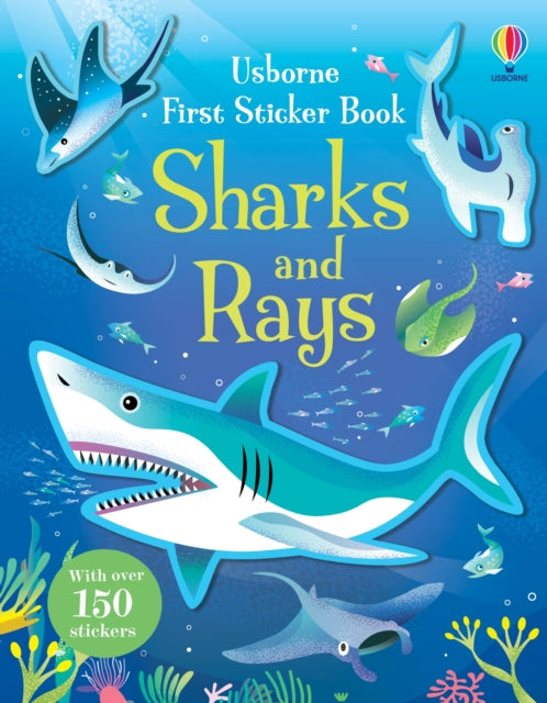 First Sticker Book Sharks and Rays - 9781803709871