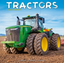 Tractors Calendar 2026  Square Wall Calendar - 16 Month