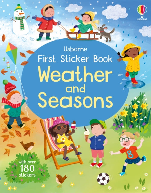 First Sticker Book Weather and Seasons - 9781805070689