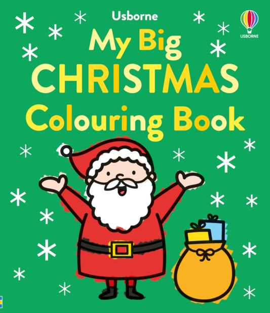 My Big Happy Christmas Colouring Book - 9781805072799
