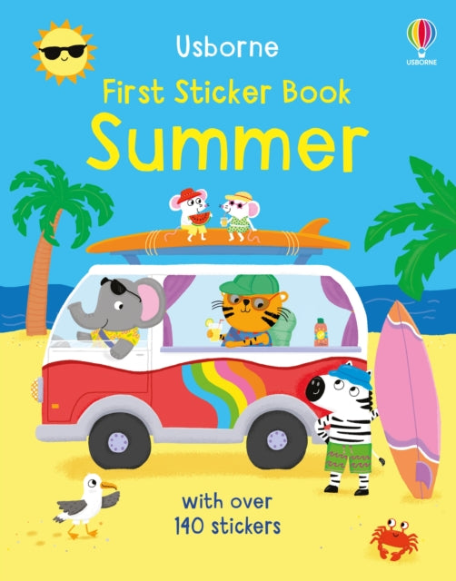 First Sticker Book Summer - 9781805075486