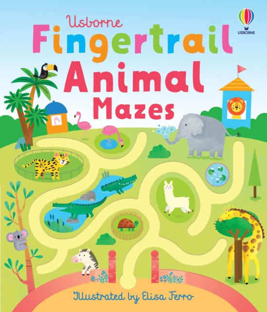 Fingertrail Animal Mazes - 9781805077213