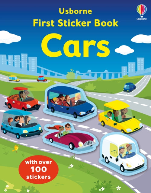 First Sticker Book Cars - 9781805077381