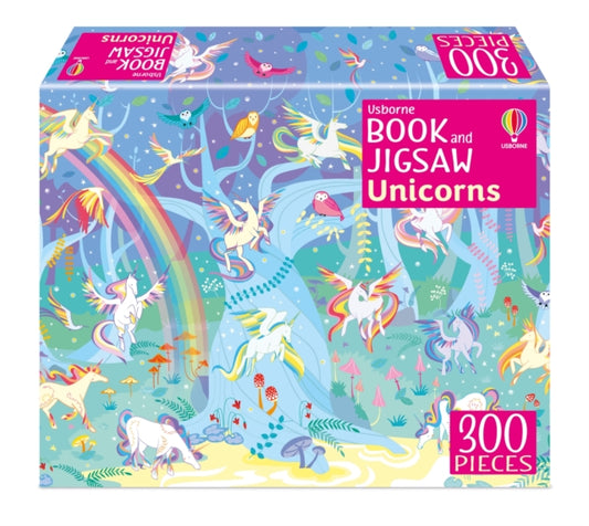 Usborne Book and Jigsaw Unicorns - 9781805077893