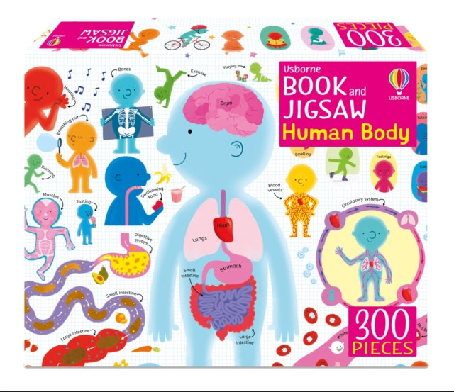 Usborne Book and Jigsaw Human Body - 9781805077909
