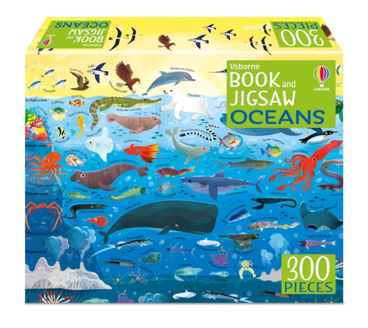 Usborne Book and Jigsaw Oceans - 9781805077954