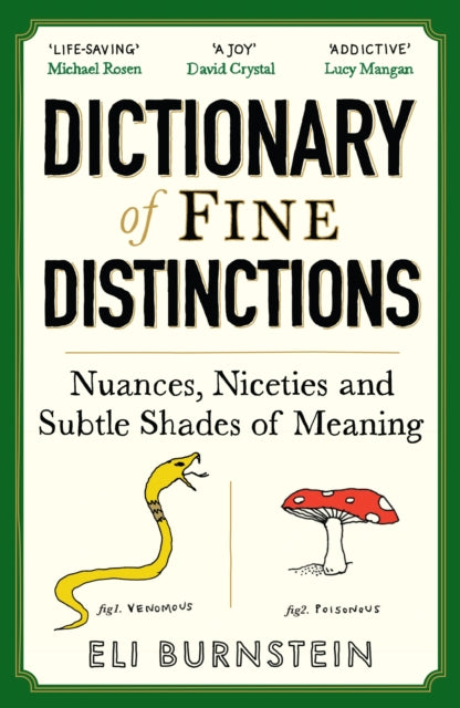 Dictionary of Fine Distinctions : Nuances, Niceties and Subtle Shades of Meaning - 9781805227229