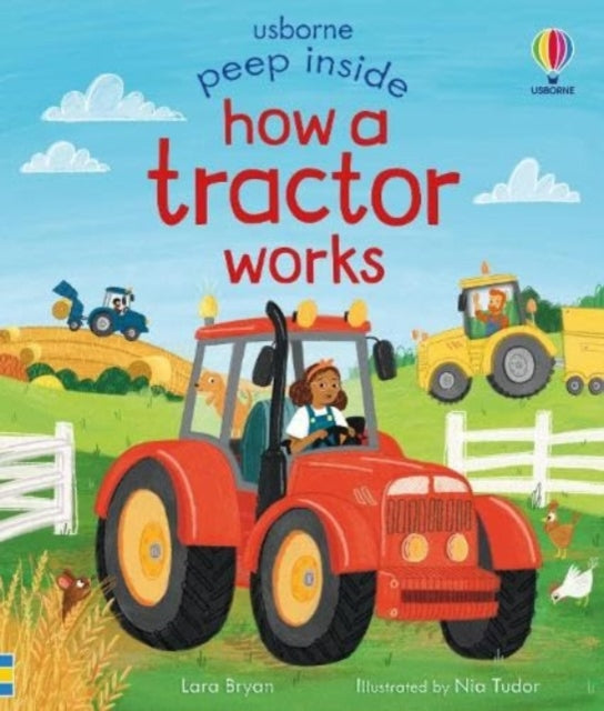 Peep Inside How a Tractor Works - 9781805312529