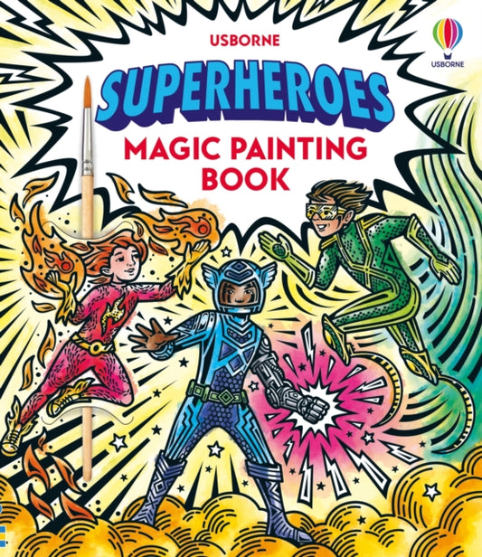 Superheroes Magic Painting Book - 9781805312918