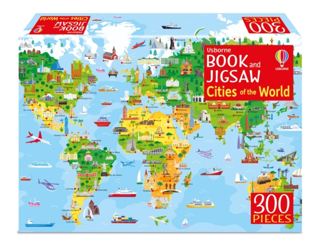 Book and Jigsaw Cities of the World - 9781805316558