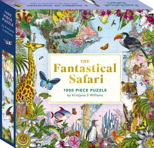 The Fantastical Safari: 1000-piece Jigsaw Puzzle : A Journey of Discovery - 9781805701781