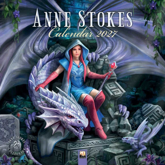 Anne Stokes Wall Calendar 2027 (Art Calendar) - 9781806940127