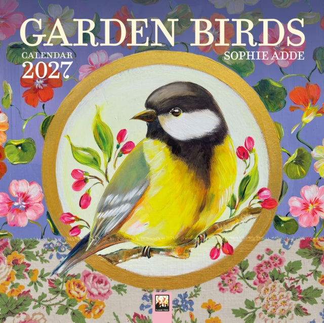 Sophie Adde: Garden Birds Mini Wall Calendar 2027 (Art Calendar) - 9781806941292