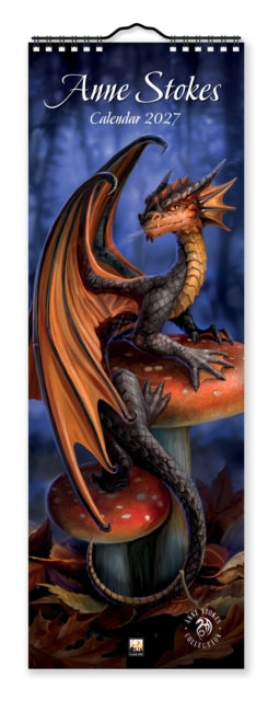 Anne Stokes Slim Calendar 2027 (Art Calendar) - 9781806941568
