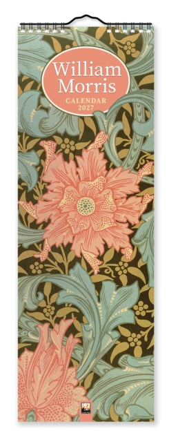 William Morris Slim Calendar 2027 (Art Calendar) - 9781806941612