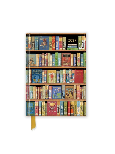 Bodleian Libraries: Bookshelves 2027 Luxury Pocket Diary Planner – Week to View - 9781806941889