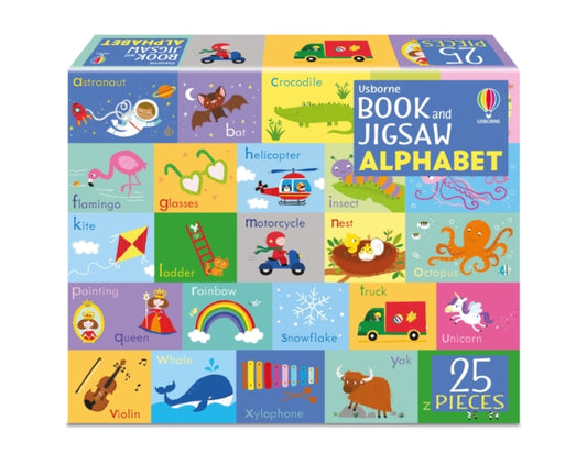 Book and Jigsaw Alphabet - 9781835400586
