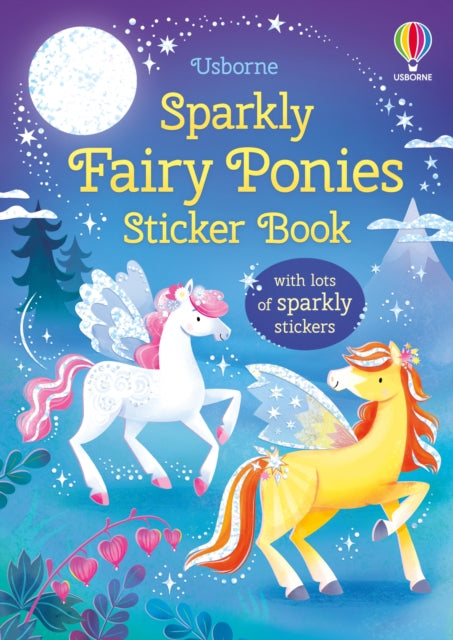 Sparkly Fairy Ponies Sticker Book - 9781835409572