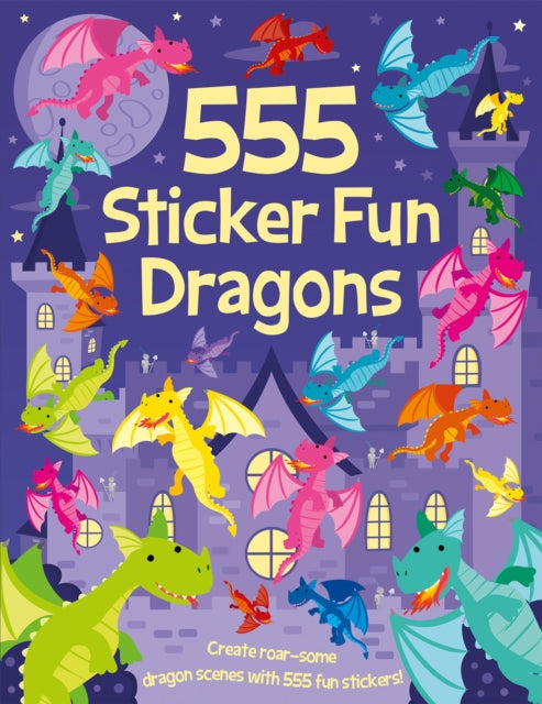 555 Sticker Fun Dragons - 9781835551271