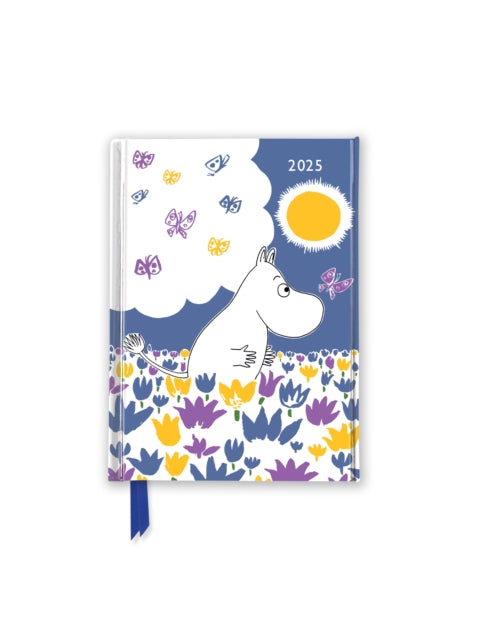 Moomin Among the Flowers 2025 Luxury Pocket Diary Planner - Week to View - 9781835621448