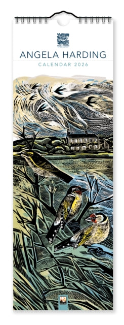 Angela Harding Slim Calendar 2026 (Art Calendar) - 9781835624487