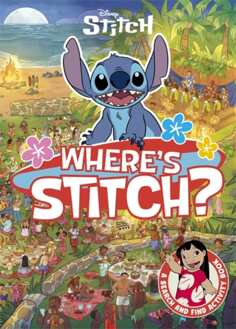 Where's Stitch? : A Disney search-and-find activity book - 9781835870266