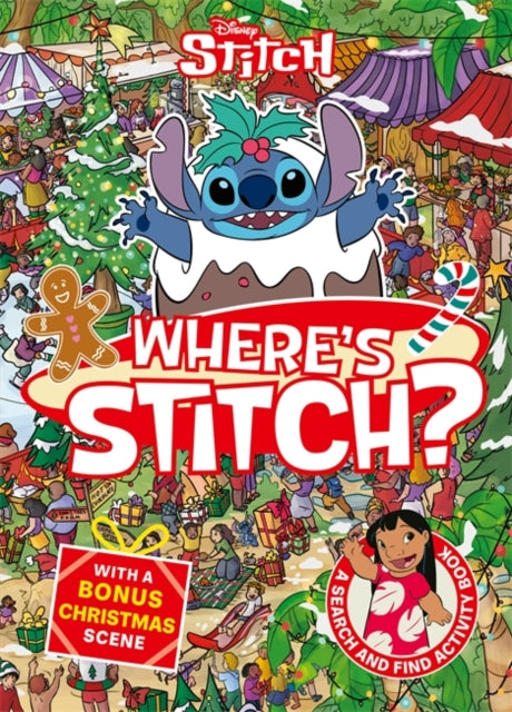 Where's Stitch? LIMITED CHRISTMAS EDITION - 9781835873311