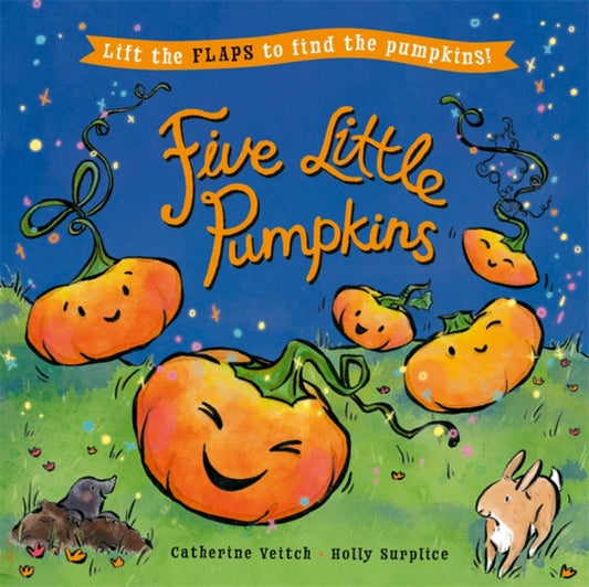 Five Little Pumpkins : A lift-the-flap Halloween picture book - 9781835873441