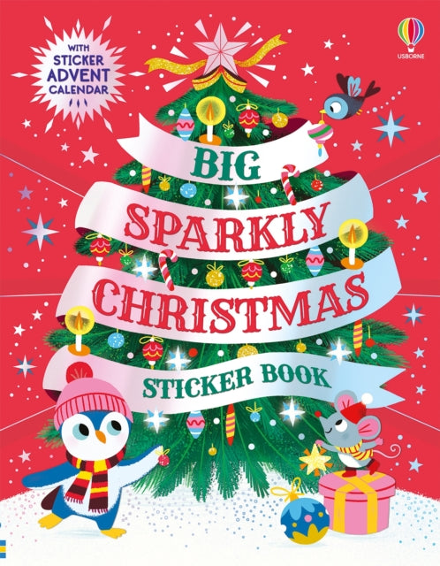 Big Sparkly Christmas Sticker Book - 9781836041528