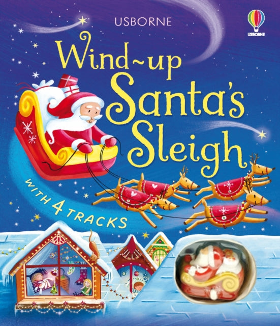 Wind-Up Santa's Sleigh - 9781836041573