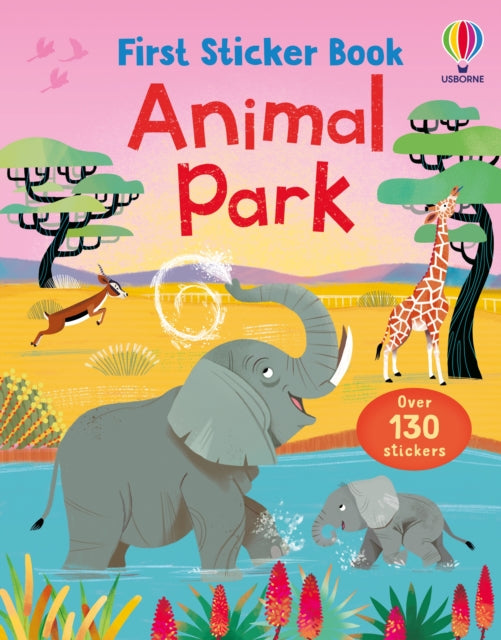 First Sticker Book Animal Park - 9781836041580