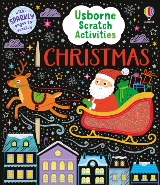 Usborne Scratch Activities Christmas - 9781836043256