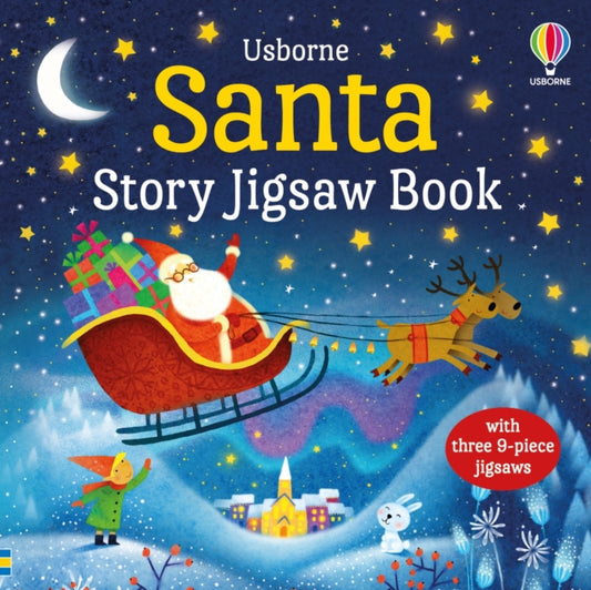 Santa Story Jigsaw Book - 9781836043348
