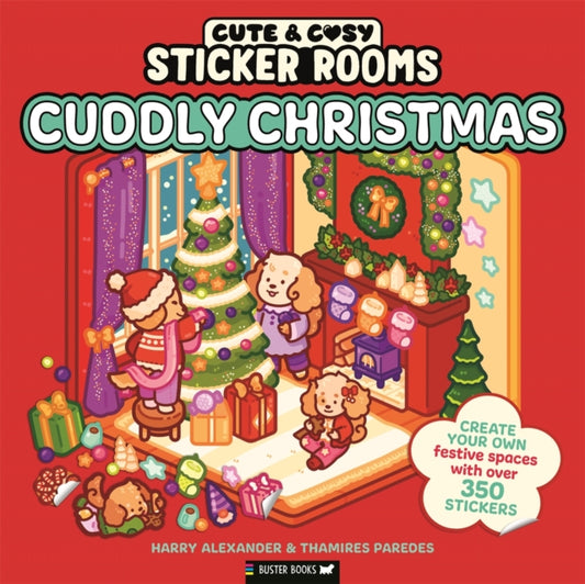 Sticker Rooms: Cuddly Christmas - 9781837252060
