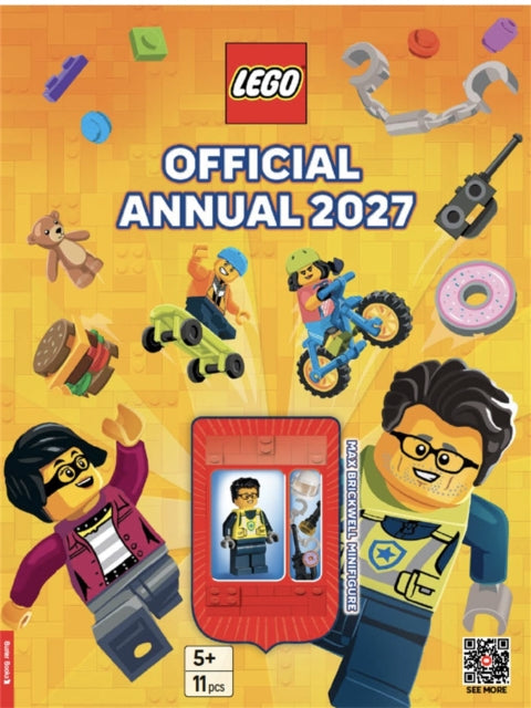 LEGO® Books: Official Annual 2027 (with Max Brickwell police minifigure and accessories) - 9781837252336