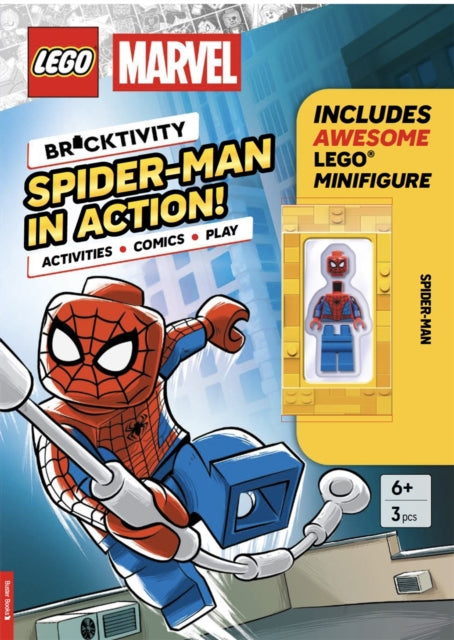 LEGO® MARVEL: Spider-Man in Action (with Spider-Man minifigure) - 9781837252442