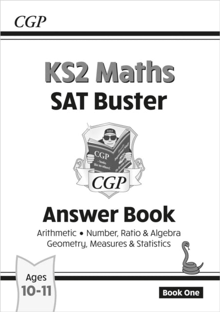 KS2 Maths SAT Buster: Answer Book 1 (for the 2025 tests) - 9781847627865
