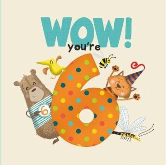 WOW! You're Six birthday book - 9781907860416