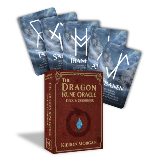 The Dragon Rune Oracle : Deck & Guidebook - 9781964537290