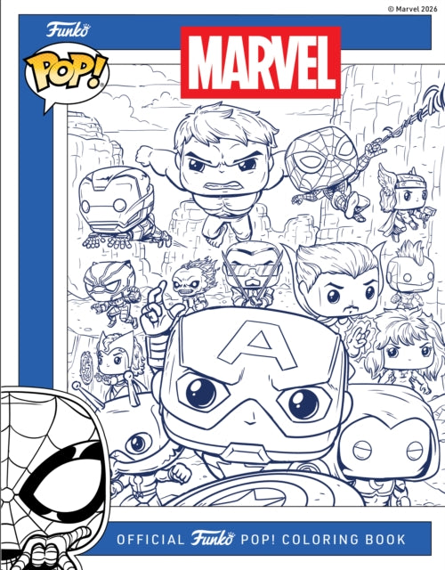 Marvel: The Official Avengers Funko POP! Coloring Book - 9798337400785