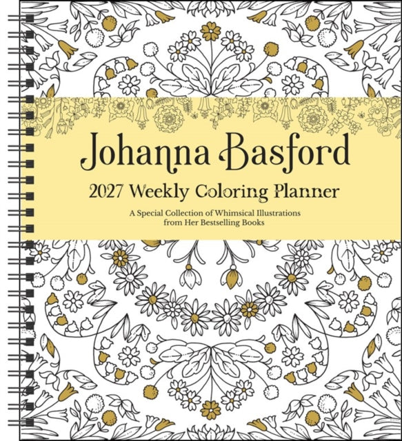 Johanna Basford 2027 Weekly Coloring Calendar - 9798881607838