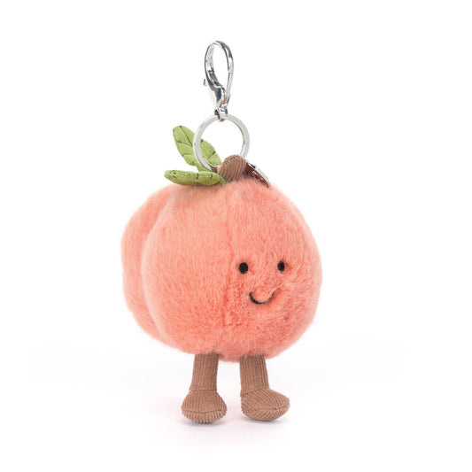 Peach Bag Charm