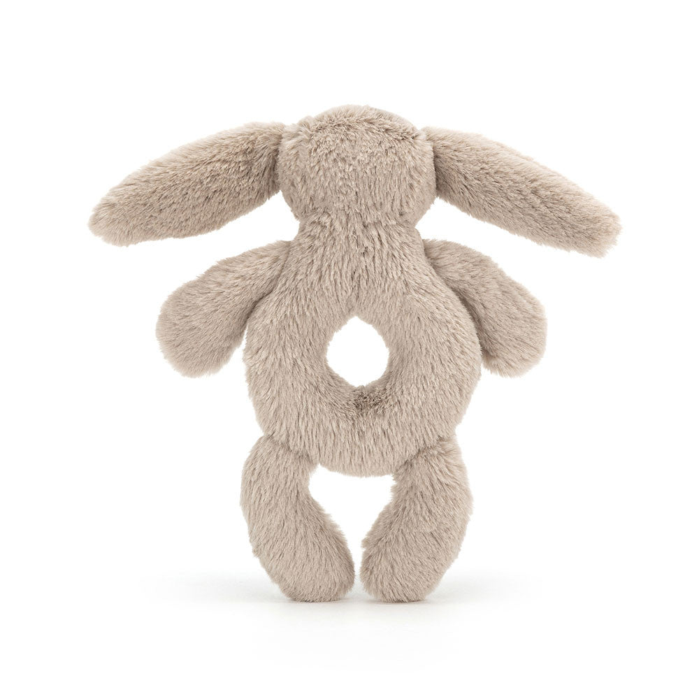 bashful blush bunny ring rattle