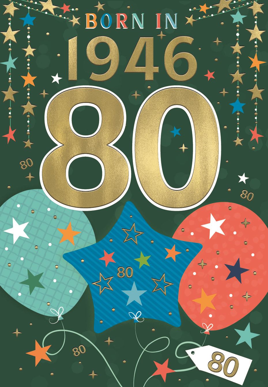 Born In 1946 - Age 80 Male
