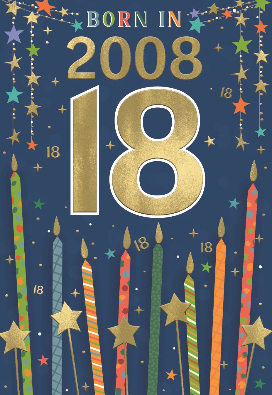 Born In 2008 - Age 18 Male